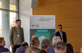 Motto des AI-Cups: AI for a better world
