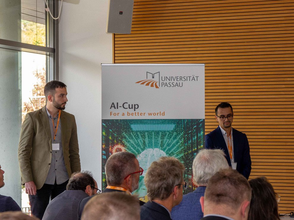 Motto des AI-Cups: AI for a better world