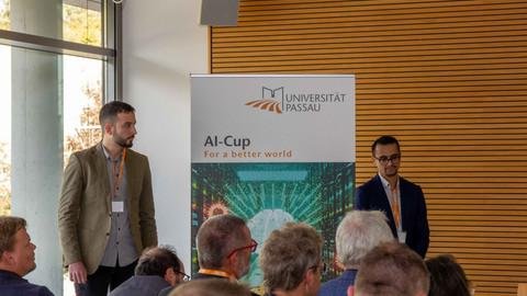 Motto des AI-Cups: AI for a better world