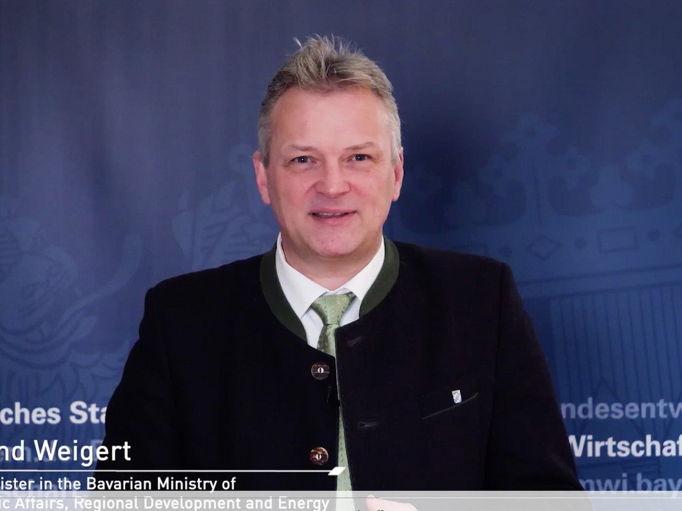 Roland Weigert, Vice Minister of Bavarian Ministry of Economic Affairs, Regional Development and Energy